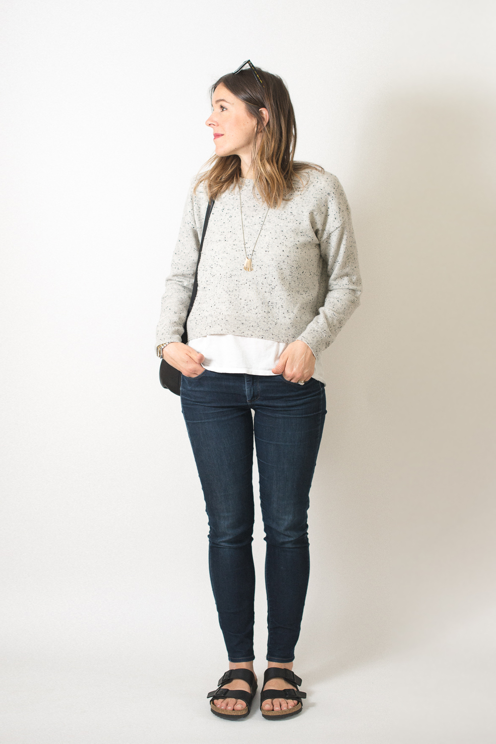 Seasons + Salt Everlane Cropped Cashmere