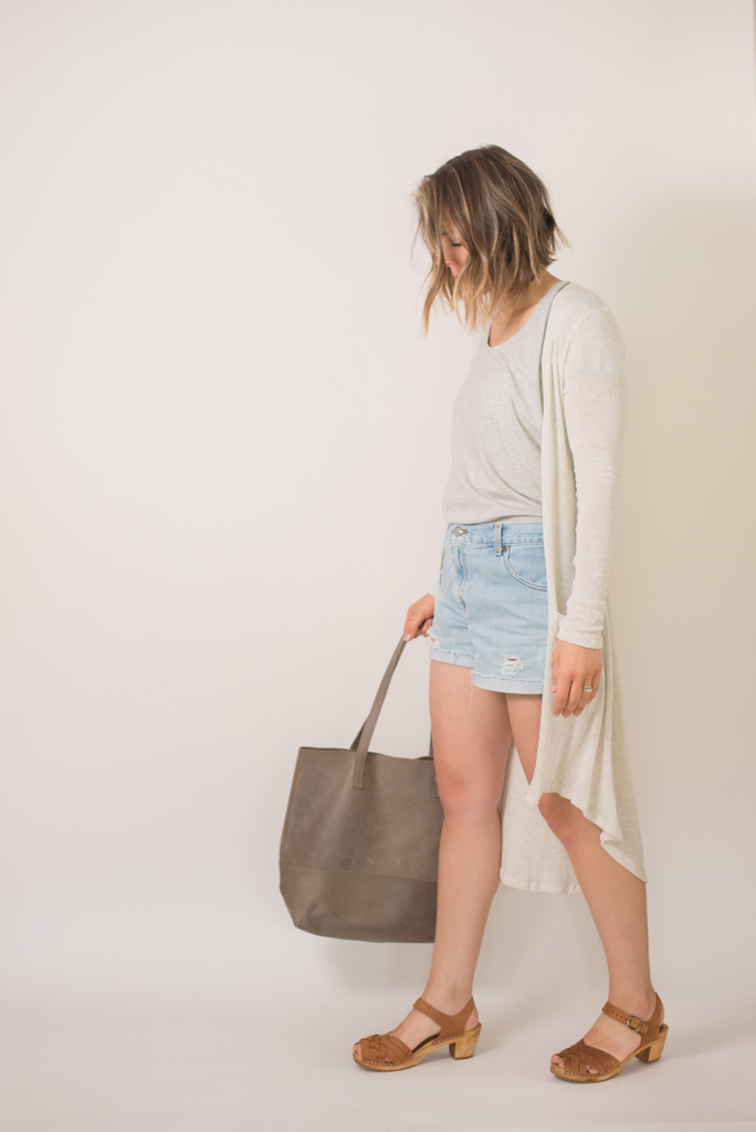 Seasons + Salt Fashionable Tote and Lotta Clogs