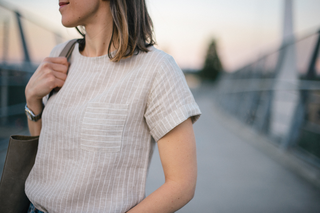 An Ethical Fall Outfit ft. ABLE Tote Bag and Tradlands Dress - Jeans and a  Teacup