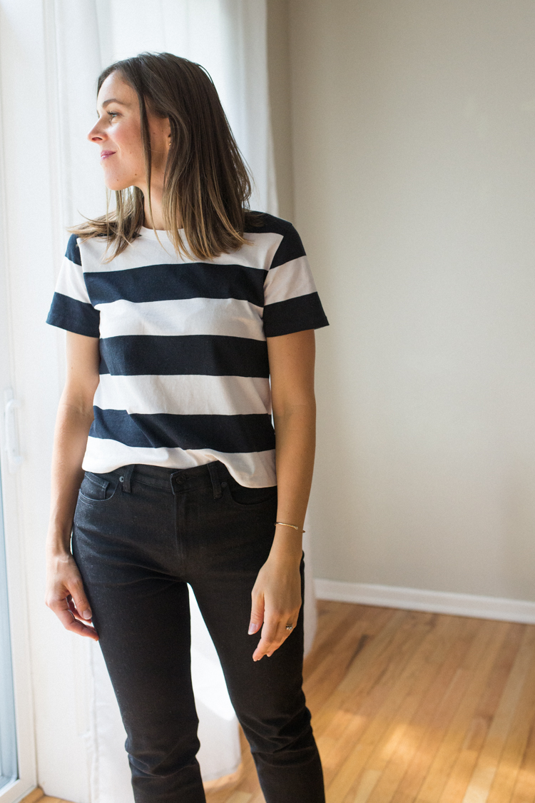 Everlane Corduroy Pant and Boss Bootie Review - Jeans and a Teacup