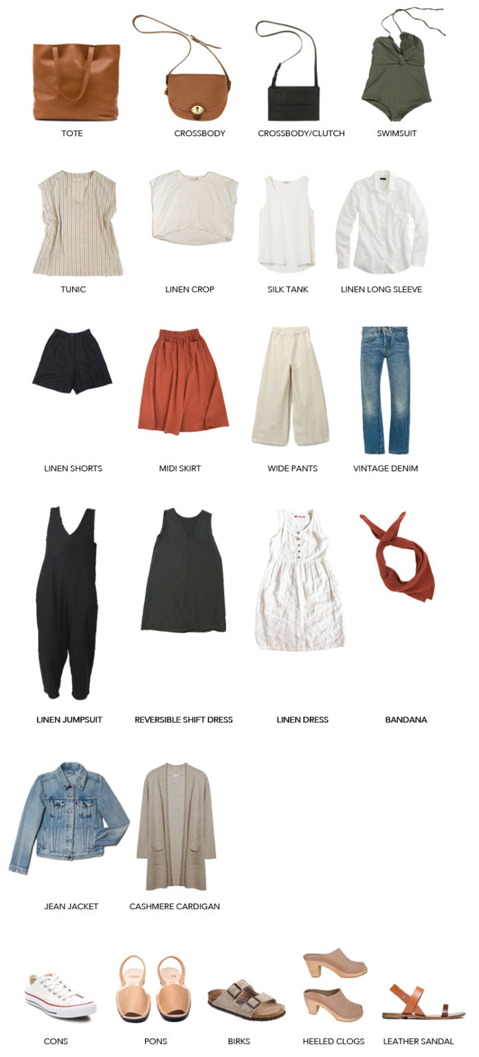 Spring Dreaming - A Packing List - Seasons + Salt