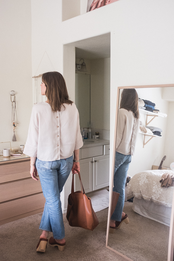 TEST DRIVE: VETTA Relaxed Capsule - the Boxy Blouse - Seasons + Salt