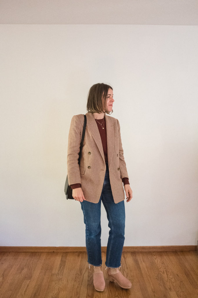 Everlane Double Breasted Blazer