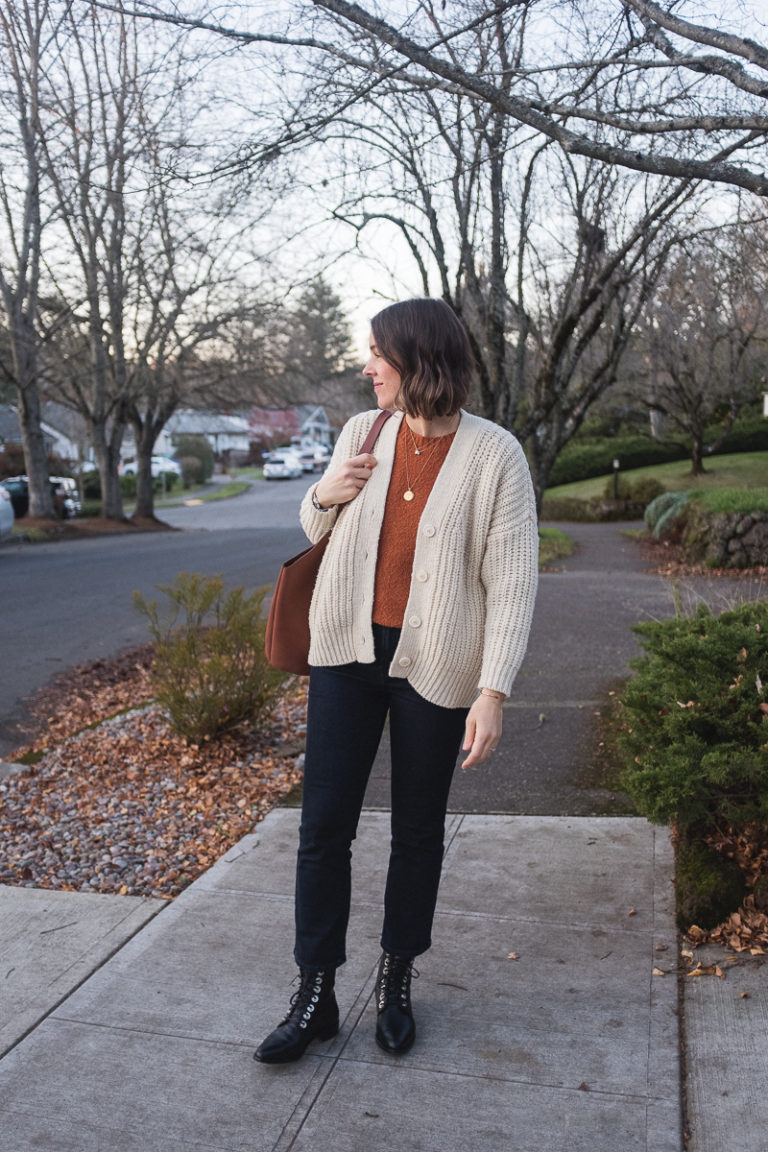 What I Wore: Experimenting With Cold Weather Fashion - Seasons + Salt