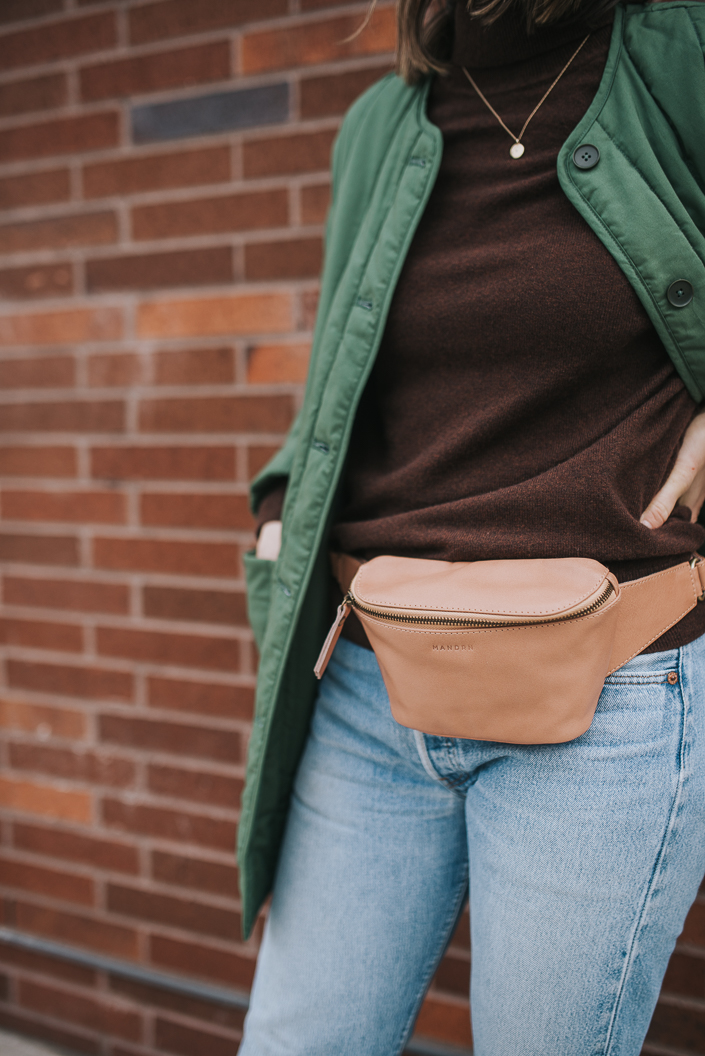 2 Things I'm Into Right Now: My Quilted Jacket + Fanny Pack - Seasons ...