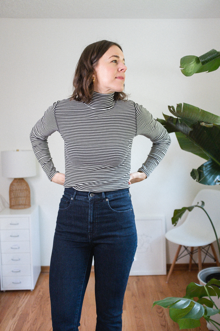 Everlane Authentic Stretch High-Rise Denim Review - Welcome Objects