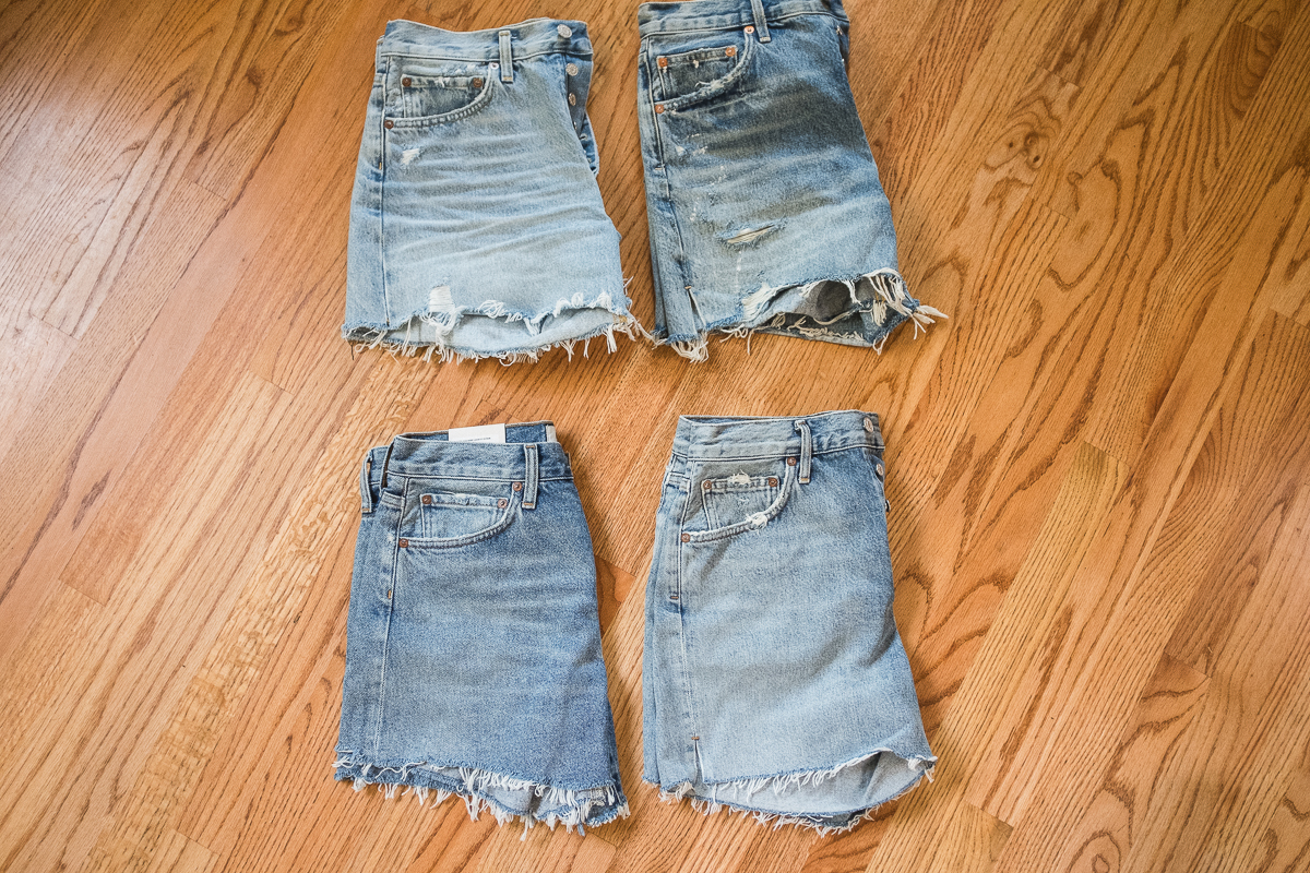 Agolde Dee Shorts: Review + Outfit Ideas - Michelle Tomczak