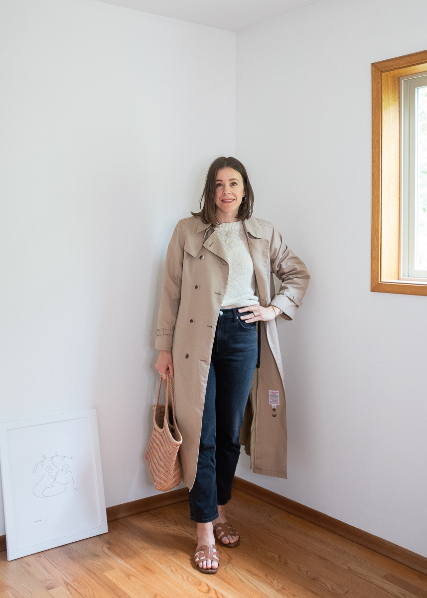 The Thrifted Trench - Seasons + Salt