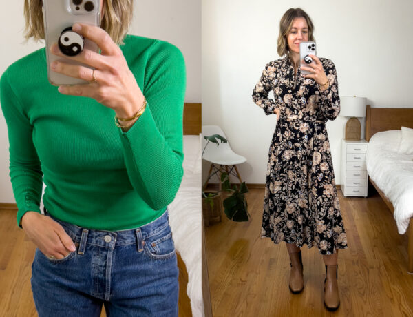 What I Wore + Sézane Try Ons