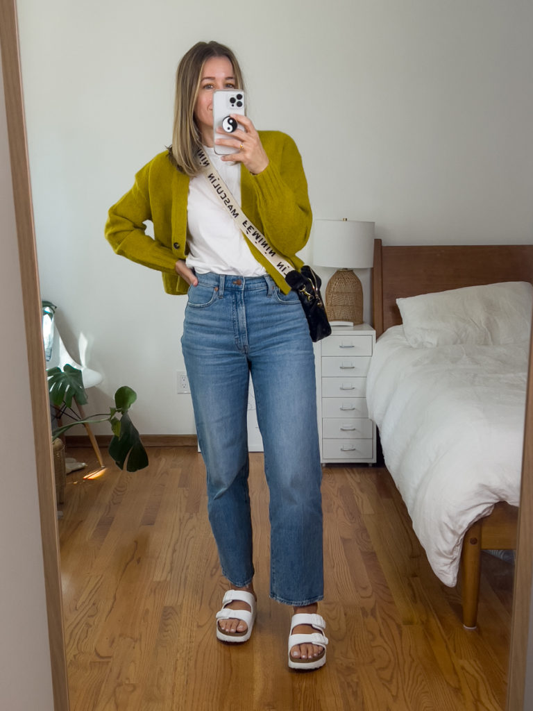 What I Wore: Fall Transition + New Boots - Seasons + Salt